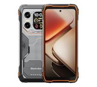 5G IA Smartphone Incassable Blackview XPLORE 1, 48Go+512Go, Double Écran 6,78" FHD+ 2,4K, Lampes Torches LED 170lm, 64MP+50MP+20MP Vision Nocturne, Batterie 20000mAh, IP68 Téléphone Robuste, Arancione