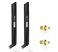 5G LTE Antenna Signal Gain 18DBI Amplificatore di segnale SMA / TS9 maschio Omnidirezionale Antenna WLAN,600-6000MHz per router IoT-Gateway Smart Home