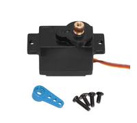 5G Servo in metallo e servo braccio compatibile con 1 28 in scala RC Auto come K969 K989 P929 Modelli FIT 284131 284010 Parti di aggiornamento(Blue metal arm)