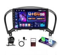 5G WiFi 4+64G Android Autoradio per Nissan Juke J15 2010-2019/YF15 Infiniti ESQ 2011-2017, 9 Pollici IPS Touch Screen Stereo Auto Wireless Carplay Android Auto BT5.0 FM/RDS GPS SWC Retrocamera
