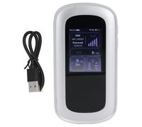 5G WiFi 6 Mobile Hotspot Router wireless portatile ad alta velocità con supporto da 4000 mAh Schermo LCD Supporto 16 Dispositivi slot scheda SIM per la casa di viaggio Usa colore