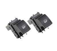 5G0959855F Sollevatore interruttore a pulsante singolo for finestrino elettrico a 4 pin Adatto Pulsante alzacristalli(2 pcs)