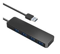 5Gbps Data Hub USB Extender Multiport Adapter 4 Porte USB3.0 Hub Per Laptop 4 In 1 USB 30cm/120cm Cavo di espansione PC