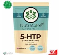 5HTP 600mg Capsules-High Forza Griffonia Seed- Umore, Serotonina, Sleep-90Caps