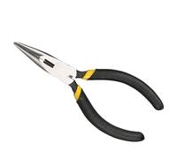 5in High Carbon Steel Needle Nose Pliers - Long Nose Cutting Pliers for DIY Crafting, Jewelry Making, and Electrical Repairs - Ergonomic Handle for Comfortable Grip