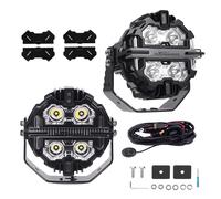 5inch 178W LED Driving Lights Spot Beam DRL Side Shooter White Amber For ATV SUV