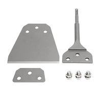 5inch Wide Floor Chisel Bit Heavy Duty Tile Grout Thinset Removal Floor Scraper for Adhesives