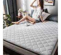 5JJJLOOOPP Materasso futon giapponese, tappetino antiscivolo per tatami, tappetino pieghevole singolo e doppio, materasso arrotolabile per dormitorio studentesco
