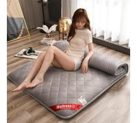 5JJJLOOOPP Materasso portatile, materasso futon giapponese, tappetino tatami giapponese, tappetino pieghevole portatile giapponese, grande letto campeggio ospite campeggio materasso per dormire