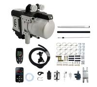 5KW Riscaldatore Diesel a Liquido 12V 24V, Sistema Preriscaldamento Motore con Telecomando LCD, Riscaldamento Idronico Universale per Veicoli e Imbarcazioni(12V)