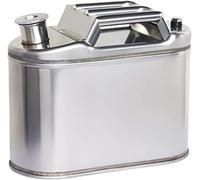 5l/10l/15l/20l Carburante Benzina Diesel Taniche di Gas Serbatoio Contenitore Backup, Tanica in Acciaio Inox per Motociclette Automobili Tosaerba Canottaggio Campeggio