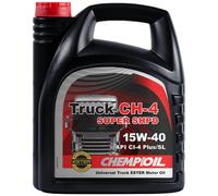 5 Litro CHEMPIOIL Camion Super Fatt CH-4 SAE 15W-40 Olio Motore