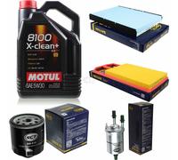 5L Controllo Set Motul 8100 X-Clean+ 5W-30 Olio Motore SCT Filtro 11356141