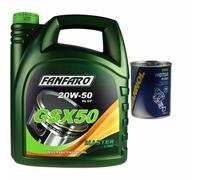 5L FANFARO GSX 50 20W-50 API SL/CF Olio Motore Motorspülung Motor Flush