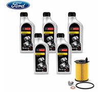 5L Ford Motorcraft 5W30 Olio Motore + Filtro Olio per Ford 1.4 1.5 1.6 TDCI