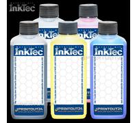 5L Inktec Pigmento Inchiostro Ciss Ricarica Set Kit per Epson Stylus 7700 9700