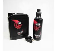 5L K2 Roton Pro Detergente Cerchi Auto Ph Neutro Indicatore + K2 Mixer Spruzzino