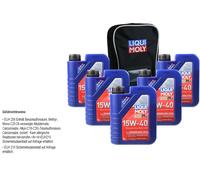 5L LIQUI MOLY 1095 Touring High Tech Olio Motore 15W-40 Tasche
