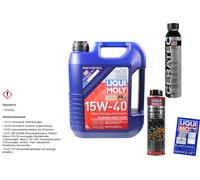 5L LIQUI MOLY 1096 Touring High Tech Olio Motore 15W-40 CeraTec Olio-Sludge