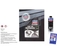 5L LIQUI MOLY Classic Olio Motore SAE 50 ProLine Motorspülung