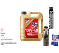 5L LIQUI MOLY Diesel Bassa Visciosità 10W-40 olio motore MB 229.1 VW 505 00 Api
