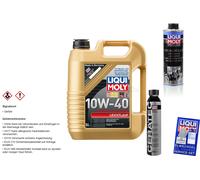 5L Liqui Moly Leichtlauf 10W-40 Olio Motore Cera Tec Pro-Line Motorspülung