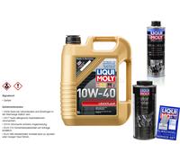 5L Liqui Moly Leichtlauf 10W-40 Olio Motore Pro-Line Motorspülung MotorProtect