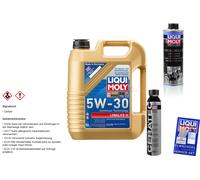 Kit Ispezione Filtro Liqui Moly Olio 10L 5W-30 per Peugeot 406 Break 8E/F