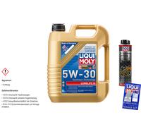 5L Liqui Moly Longlife III 5W-30 Olio Motore Olio-Schlamm-Spülung Motorreiniger