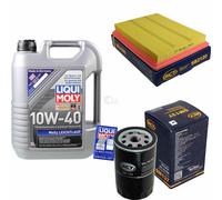5L Liqui Moly MoS2 Olio Leggero 10W-40 + Pacchetto Filtro SCT-Germany 11250219