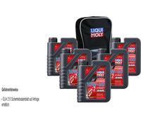 5L LIQUI MOLY Motocicletta 4T Synth 10W-60 Street Race Olio Motore Borsa