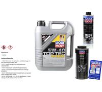 5L Liqui Moly Top Tec 4100 5W-40 Olio Motore Pro-Line Motorspülung MotorProtect