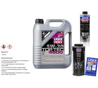5L LIQUI MOLY Top Tec 4500 5W-30 Olio Motore Öl ACEA C1 MotorProtect ProLine