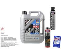 6L Liqui Moly Top Tec 4600 5W-30 olio motore Cera Tec Additivo Per Olio Motore