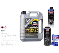 5L LIQUI MOLY Top Tec 6100 0W-30 Olio Motore Motorenöl MotorProtect ProLine