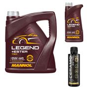 5L MANNOL olio motore Legend + Ester 0W-40 Incl. Additive Ceramo Ester 9829