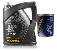 5L MANNOL Olio per motore 7707 5W-30 API SN/CF Pulizia del motore