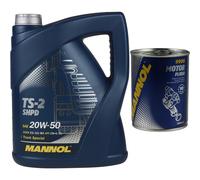 5 (1x5) Litro Mannol SAE 20W-50 Fatt TS-2 Camion / Trattore Olio Motore / Di