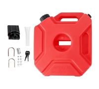 5L Motorcycle Reserve Oil Tank, Engine Fluid Storage Container, Secured Seal Cap, External Backup for Motorbike Touring Adventure Outdoor Riders Maintenance