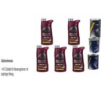 5L Olio Motore MANNOL Energia Formula JP 5W-30 1xLeak-Stop + Doctor + Flush