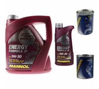 5L Olio Motore MANNOL Energia Formula JP 5W-30 1xMotor Doctor + Motor Flush