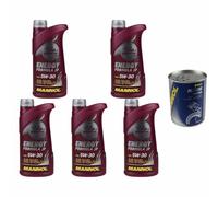 5L Olio Motore MANNOL Energia Formula JP 5W-30 per Toyota Yaris 1.5 Hybrid 1.3