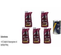 5L Olio Motore MANNOL Racing+Ester 10W-60 1x MANNOL Leak-Stop ADDITIVO