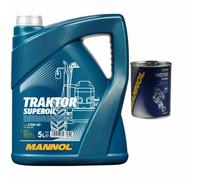 5L Olio Motore MANNOL Trattore Superoil 15W-40 1x