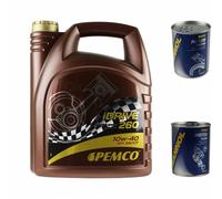 5L Olio Motore PEMCO iDRIVE 260 10W-40 1xMotor Doctor + Motor Flush
