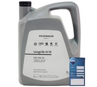 5L Originale Audi VW Seat Skoda Olio SAE 0W30 Longlife 3 GS55545M4 + Aral