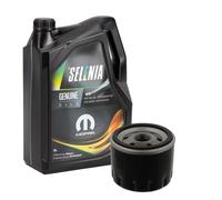 5L Originale Petronas Selenia Olio 5W40 Wr Ampio Range Con Filtro 9.55535-N2