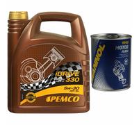 5L pemco idrive 330 5W-30 olio motore Api Sl Acea A3/B3 Ilsac GF-5 In lush