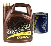 5 (1x5) Litro Pemco 15W-40 idrive 140 Olio Motore Universale