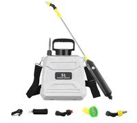 5L Shoulder Pesticide Sprayer Automatic Sprayer Bottle 3 Modes for Lawn Watering